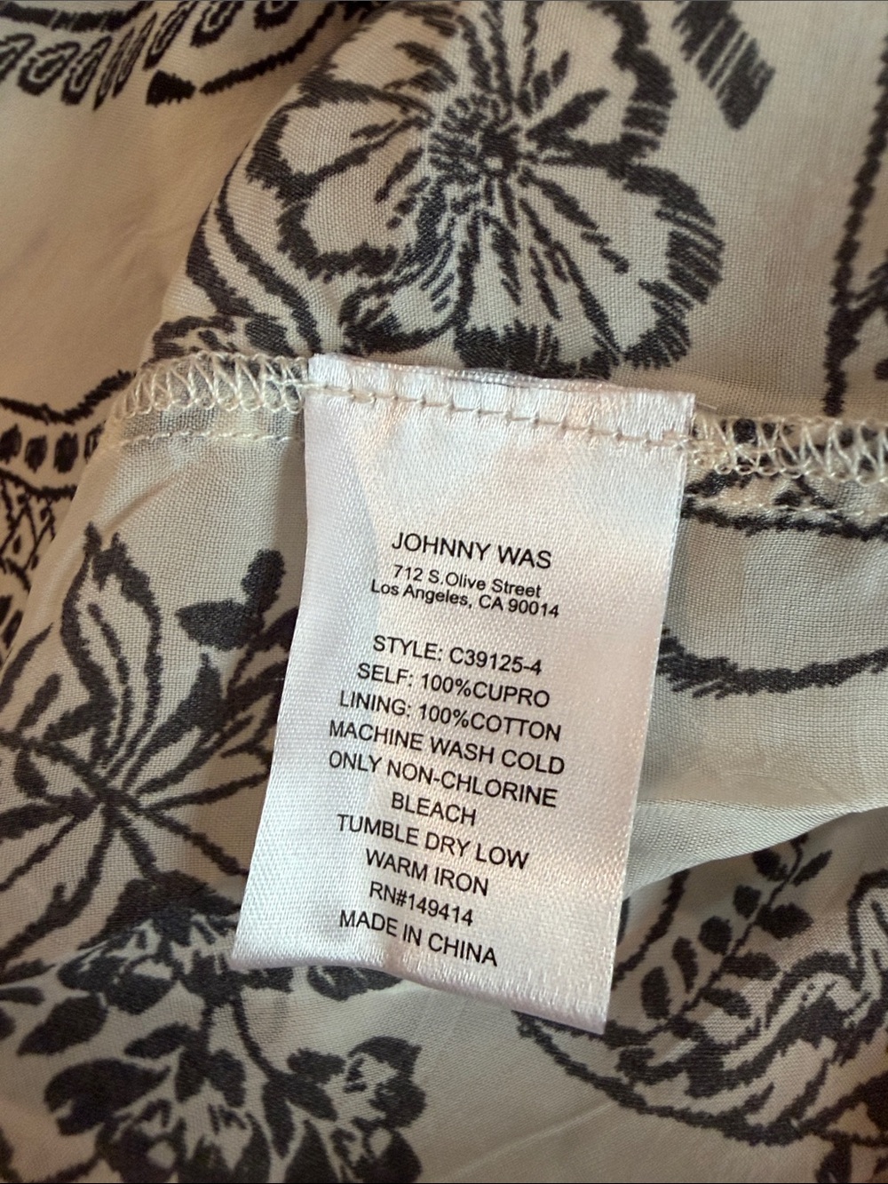 Johnny Was Finley dress - Picture 11 of 12
